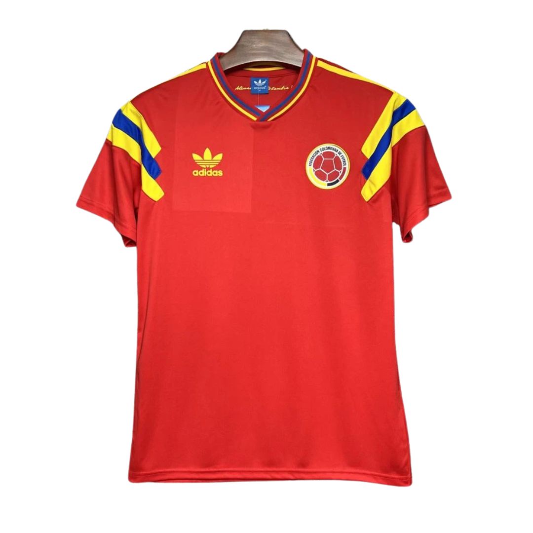 CAMISETA COLOMBIA RETRO MUNDIAL 1990