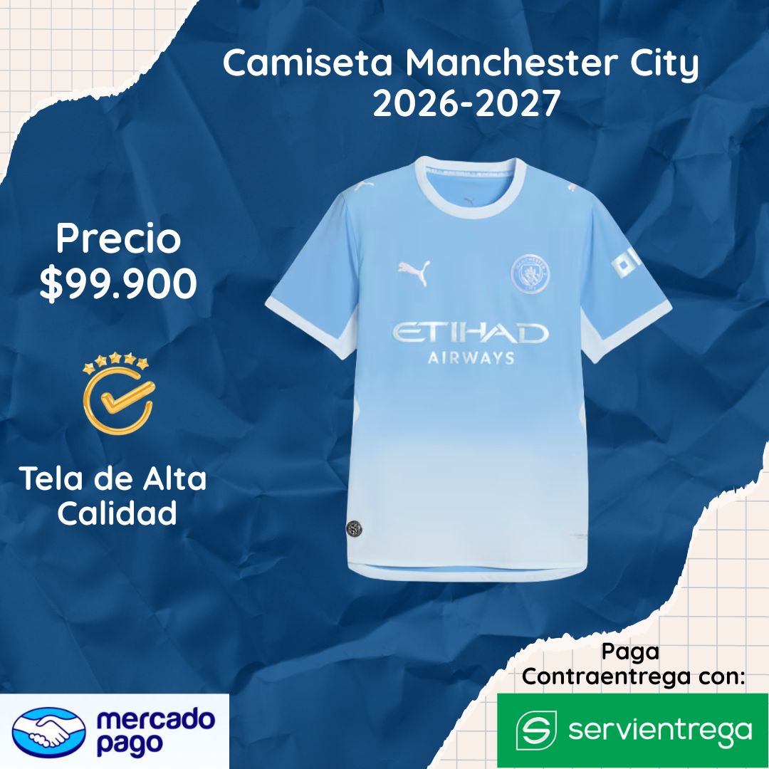 CAMISETA MANCHESTER CITY 2026-2027