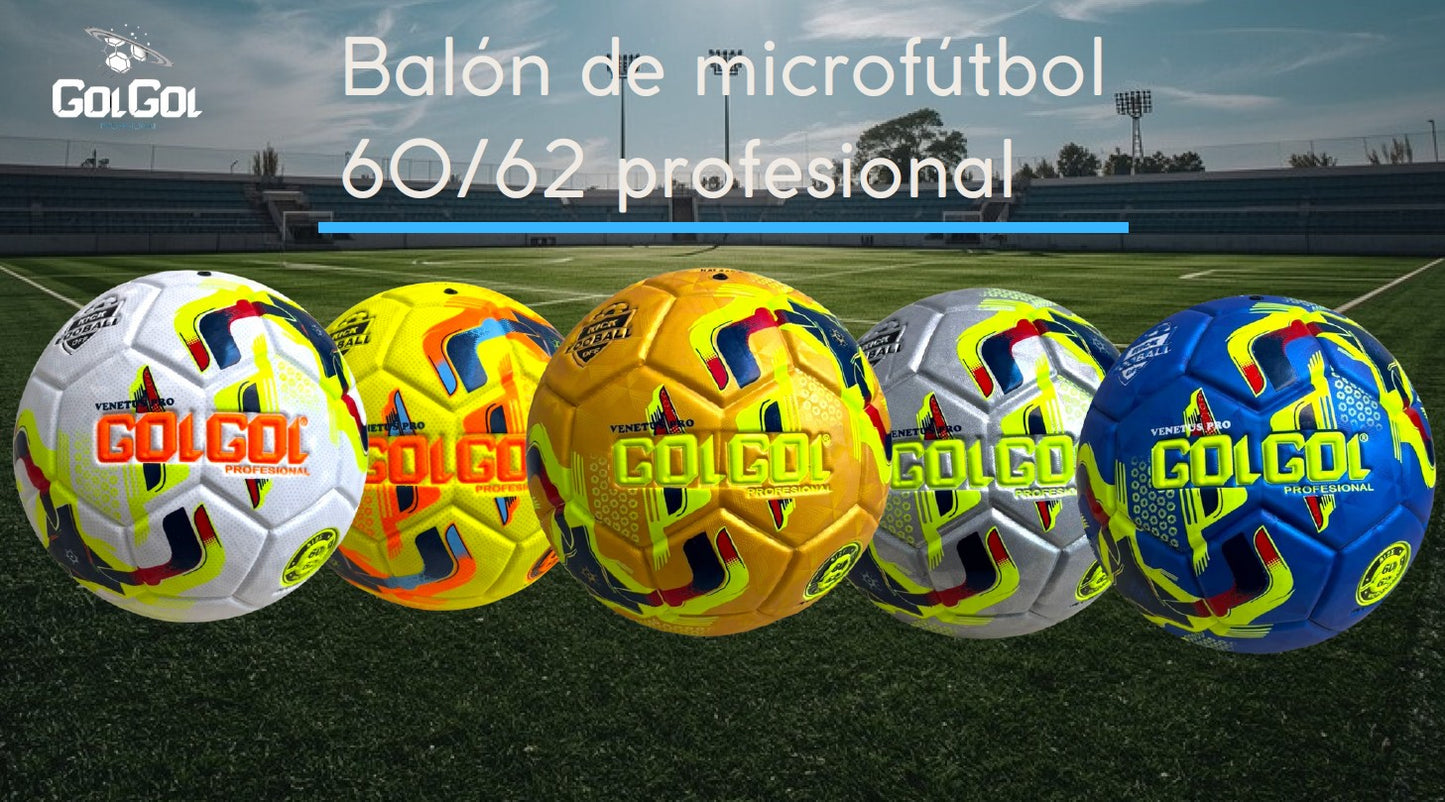 BALÓN DE MICROFUTBOL PROFESIONAL GOLGOL