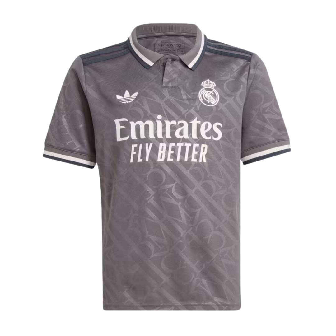 CAMISETA REAL MADRID 2024 GRIS (1.1)
