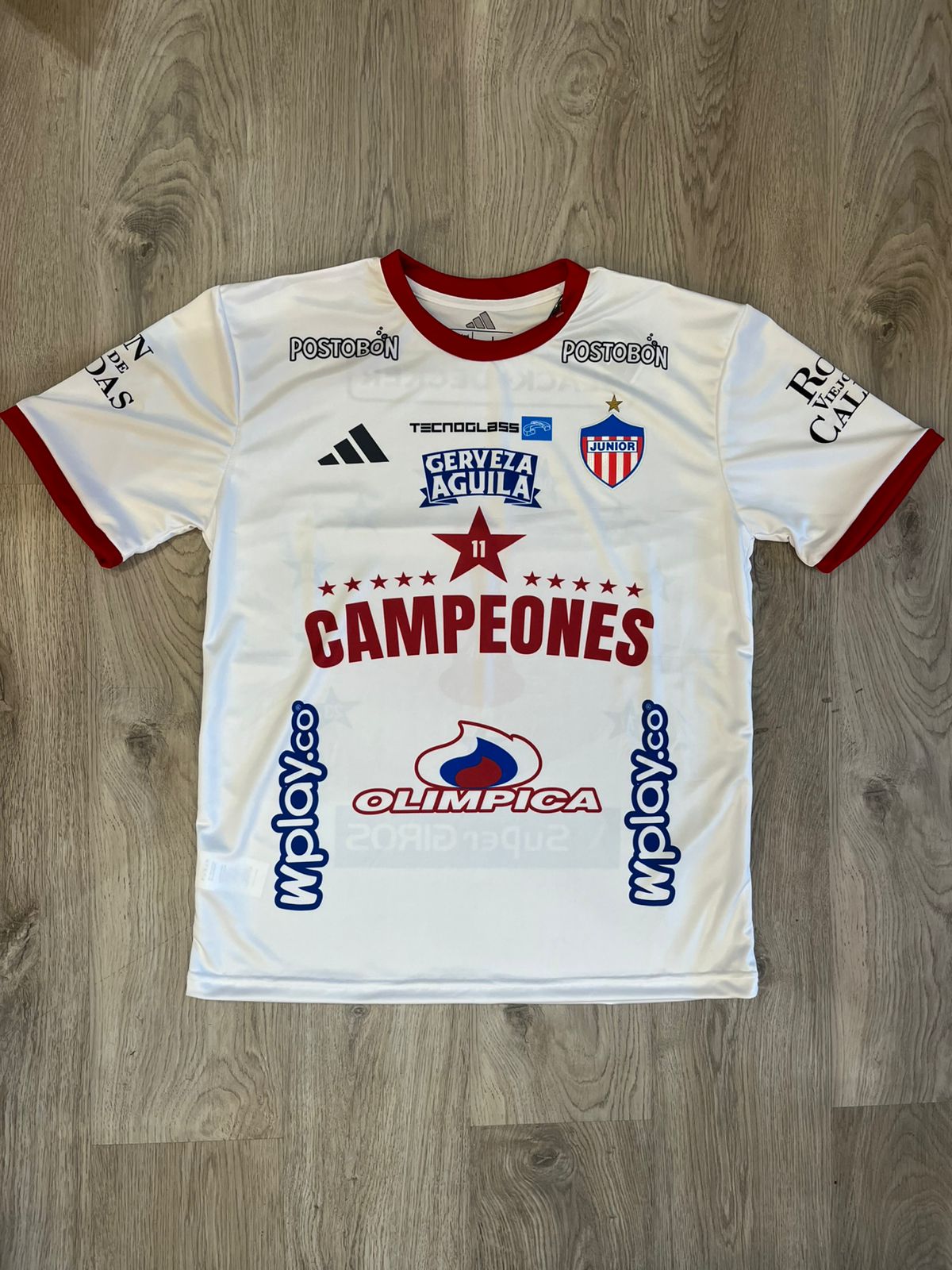 CAMISETA JUNIOR CAMPEON 2025