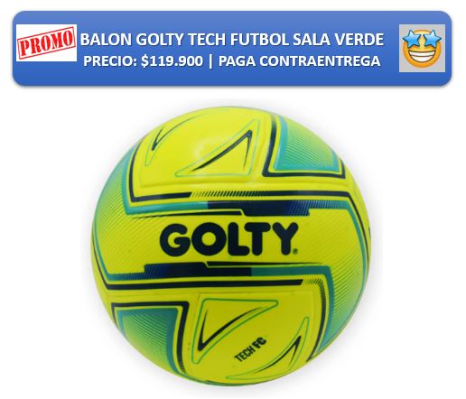 BALON GOLTY TECH FUTBOL SALA