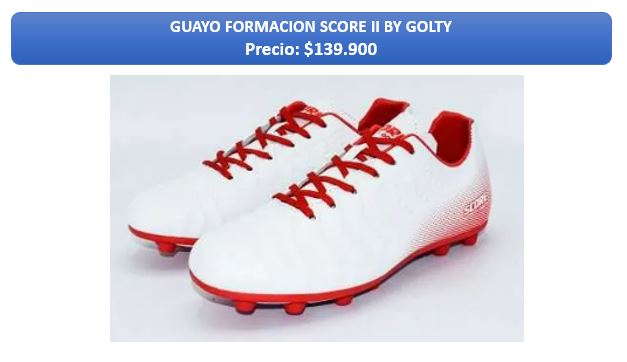 GUAYOS FORMACIÓN GOLTY