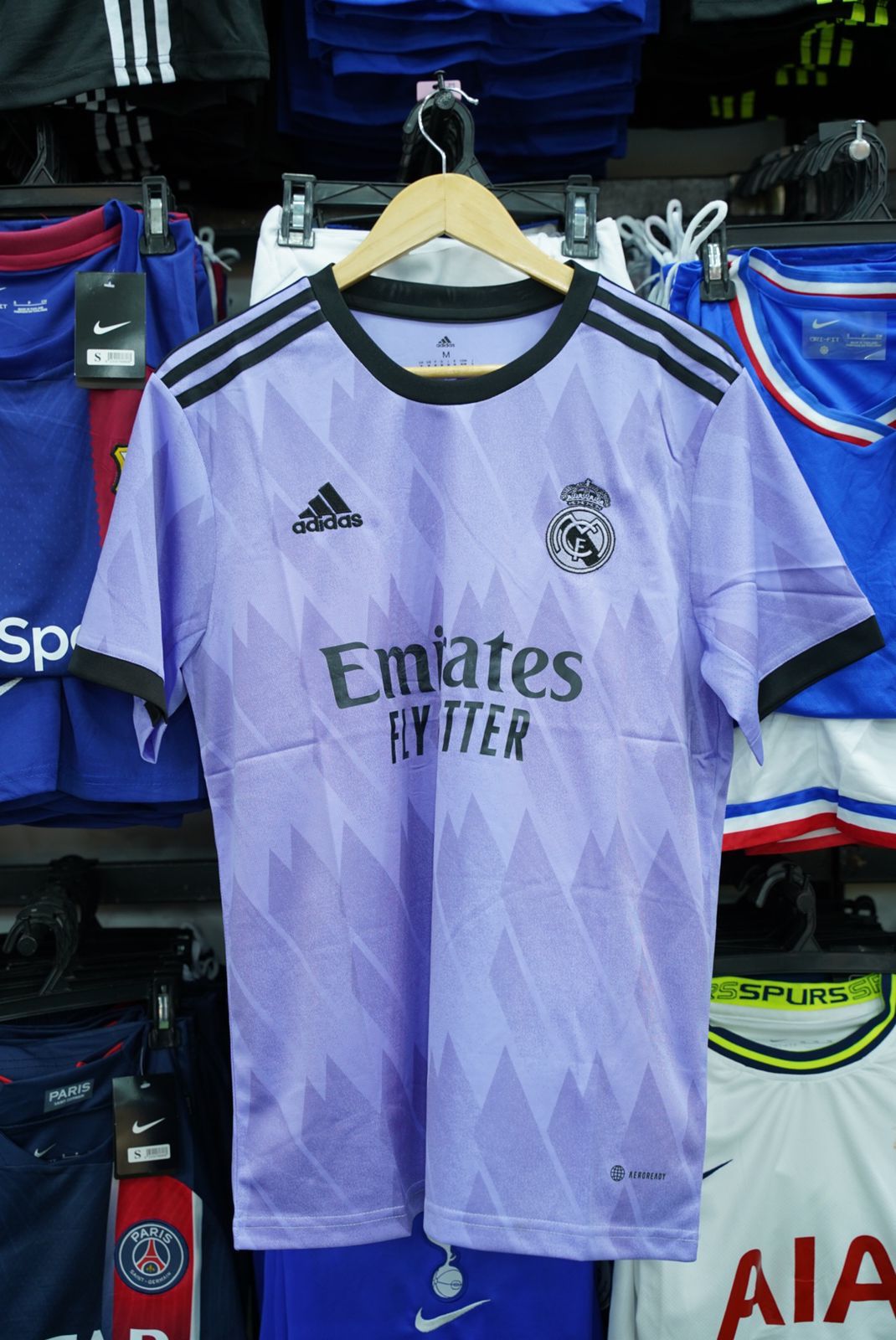 CAMISETA REAL MADRID MORADO