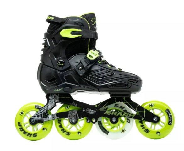 PATINES SHARP ULTRA (Negro/Verde)