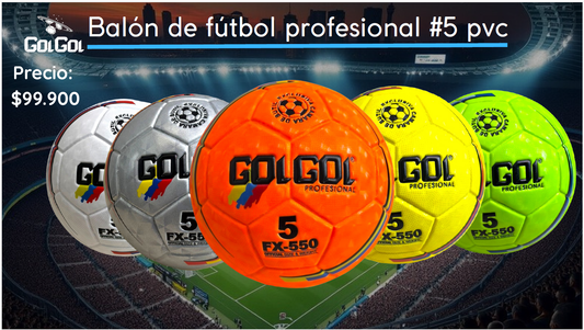 BALÓN DE FUTBOL PROFESIONAL GOLGOL #5