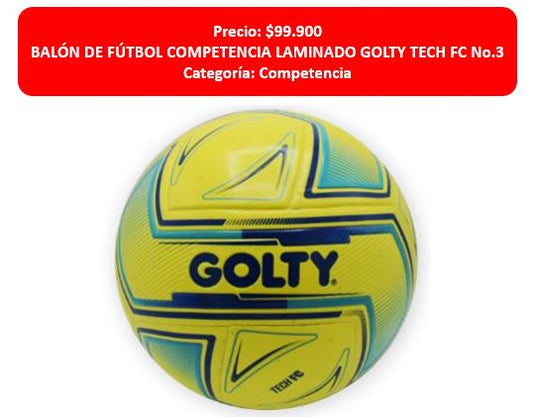 BALON GOLTY TECH #3