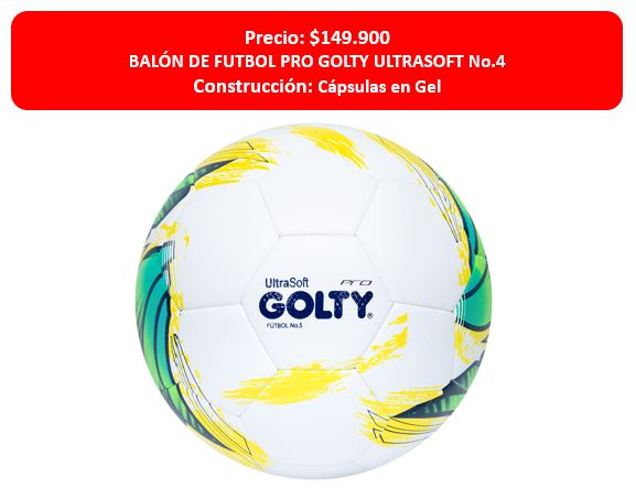FUTBOL PRO GOLTY ULTRASOFT
