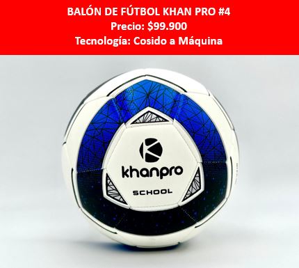 BALON DE FUTBOL KHAN PRO #4