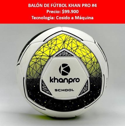 BALON DE FUTBOL KHAN PRO #4