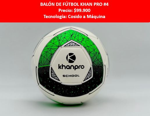 BALON DE FUTBOL KHAN PRO #4
