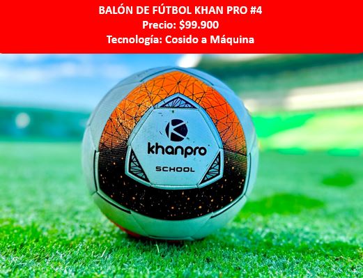 BALON DE FUTBOL KHAN PRO #4