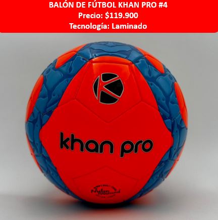BALON KHAN PRO LAMINADO #4