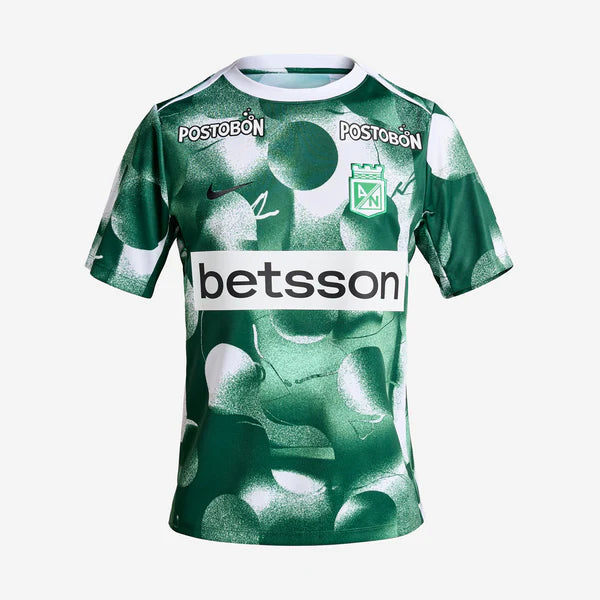 CAMISETA ATLETICO NACIONAL (CALENTAMIENTO)