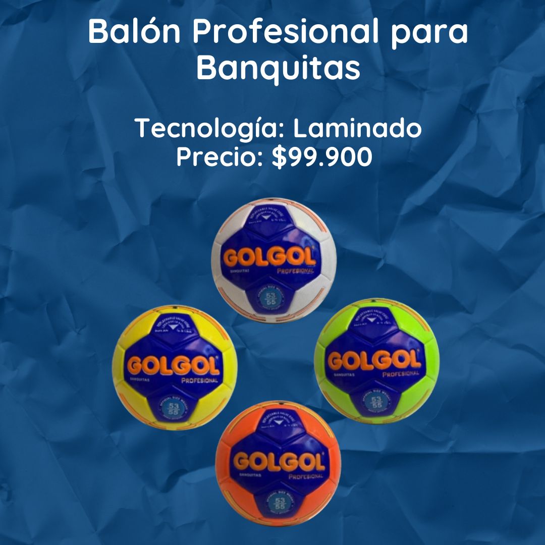 BALON BANQUITAS PROFESIONAL GOLGOL
