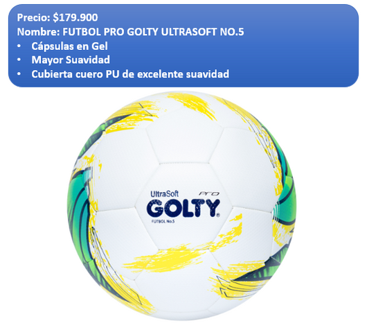 FUTBOL PRO GOLTY ULTRASOFT
