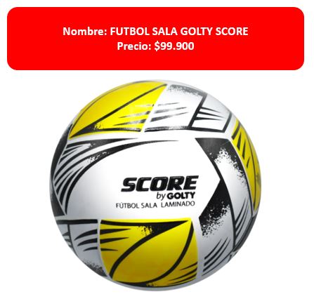 Balon voleibol Score by Golty #5