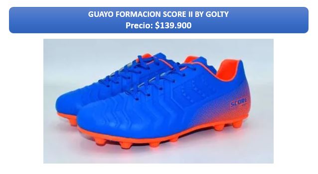 GUAYOS FORMACIÓN GOLTY