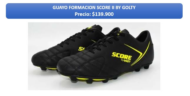 GUAYOS FORMACIÓN GOLTY