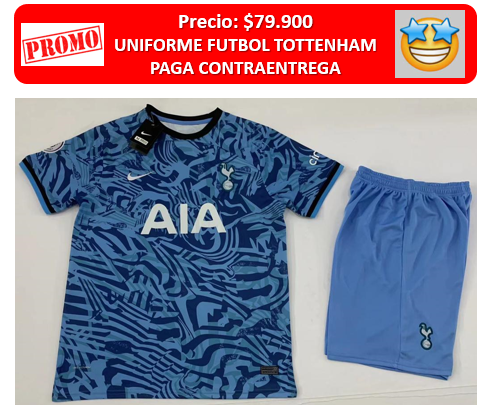 UNIFORME TOTTENHAM AZUL