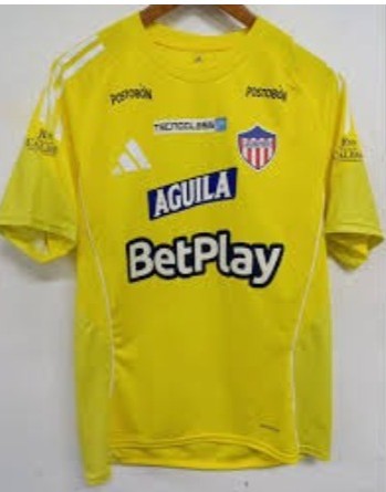 CAMISETA JUNIOR 2026 AMARILLO