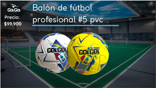 BALON DE FUTBOL PROFESIONAL PVC GOLGOL #5
