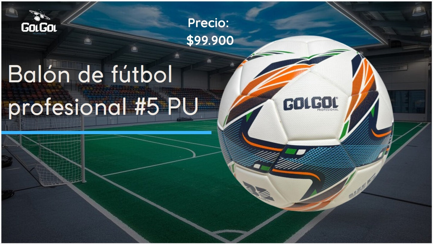BALON DE FUTBOL GOLGOL PU #5