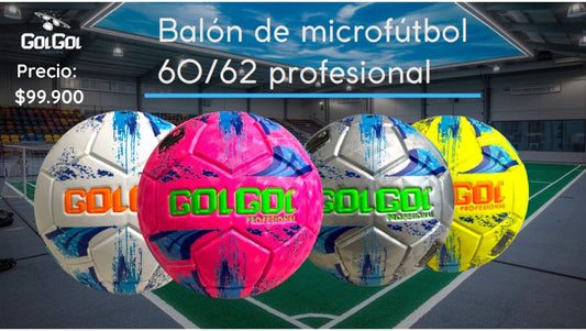BALON DE MICROFUTBOL PROFESIONAL 60/62 GOLGOL