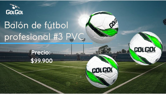BALON DE FUTBOL PROFESIONAL #3 GOLGOL