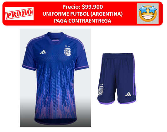 UNIFORME ARGENTINA VISITANTE