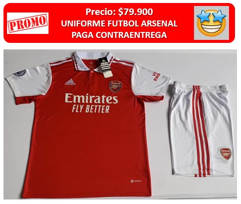UNIFORME ARSENAL (ROJO)
