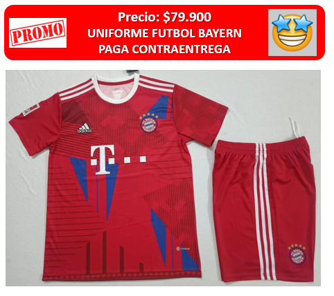 UNIFORME BAYERN ROJO