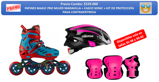 Combo Magic Pro Mujer Maravilla